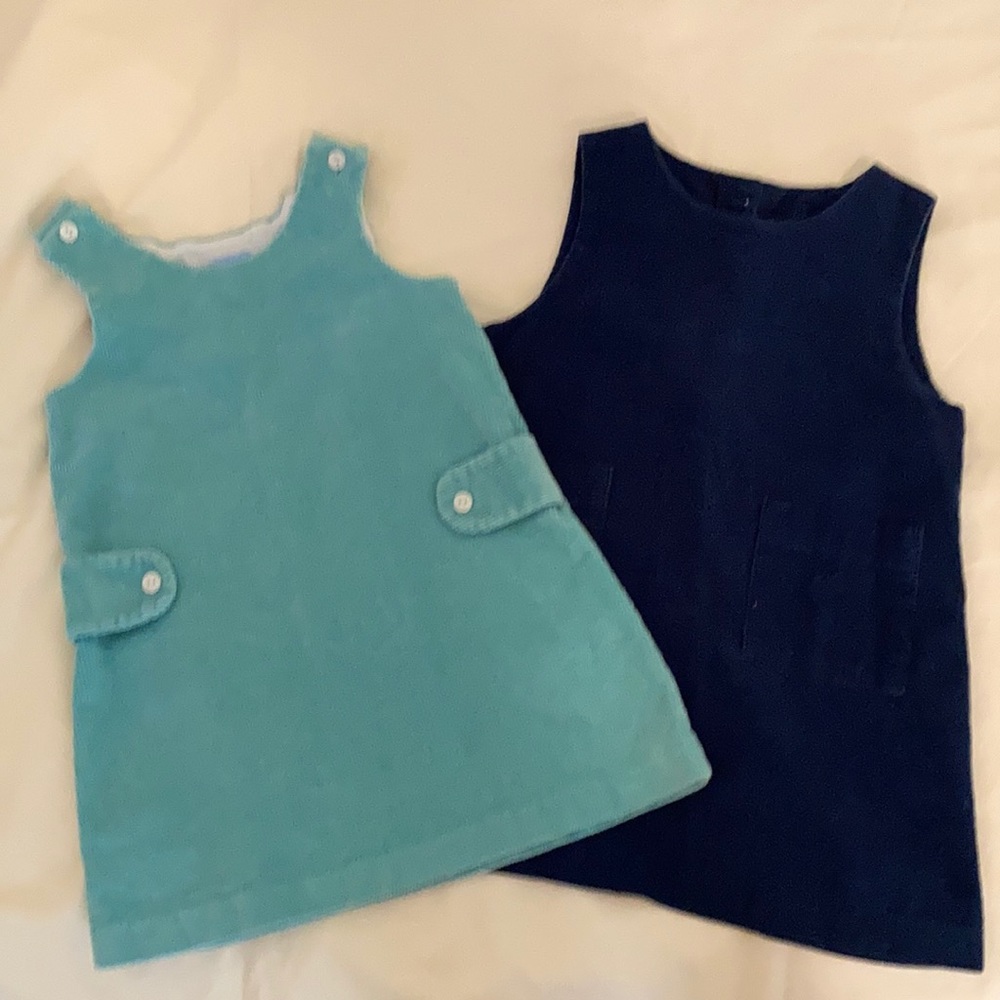 Bundle corduroy dresses size 4.